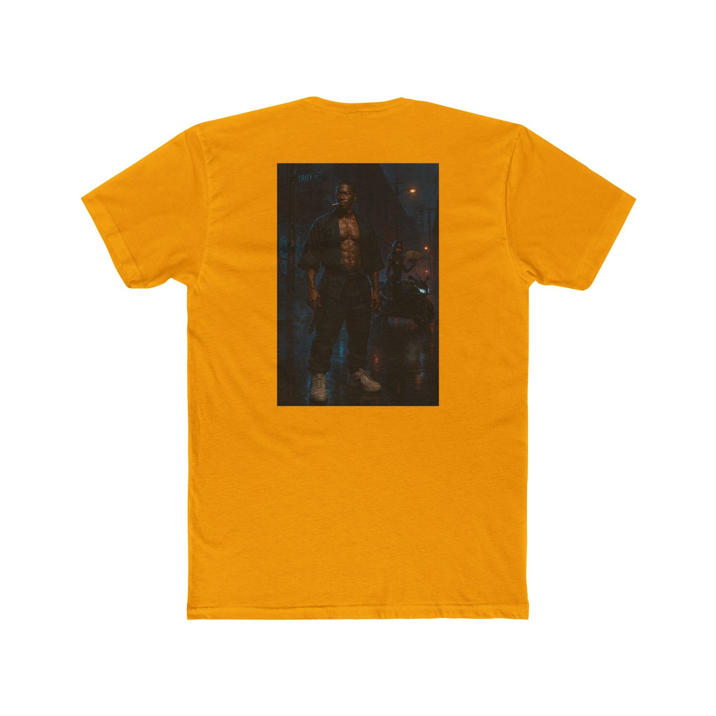 African Asian Unisex Cotton Crew Tee
