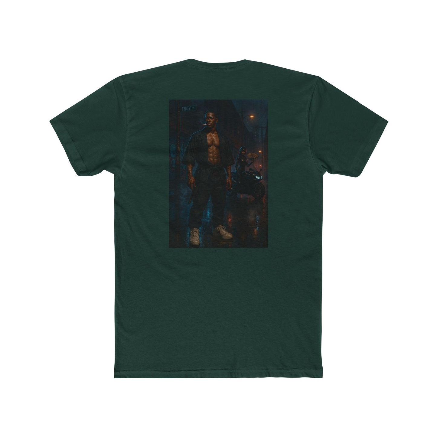 African Asian Unisex Cotton Crew Tee