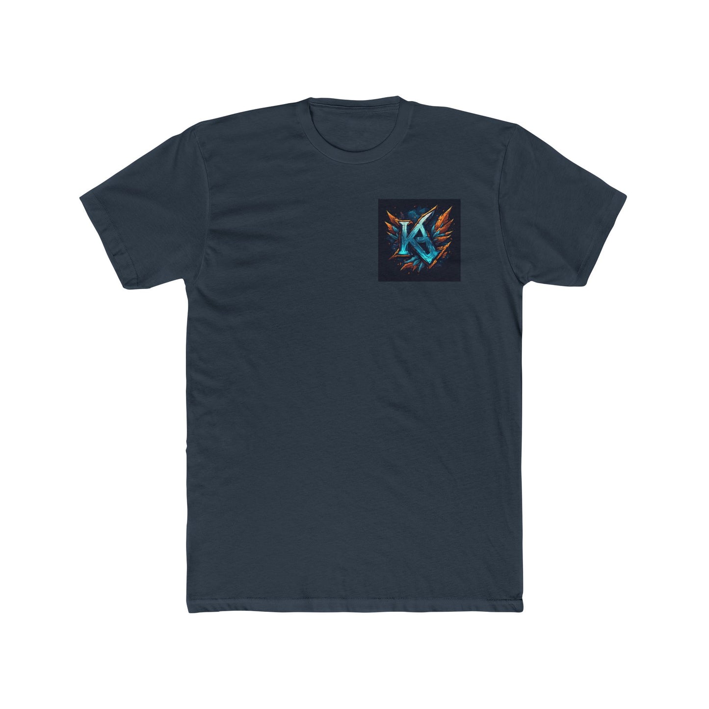 Black Viking Unisex Cotton Crew Tee