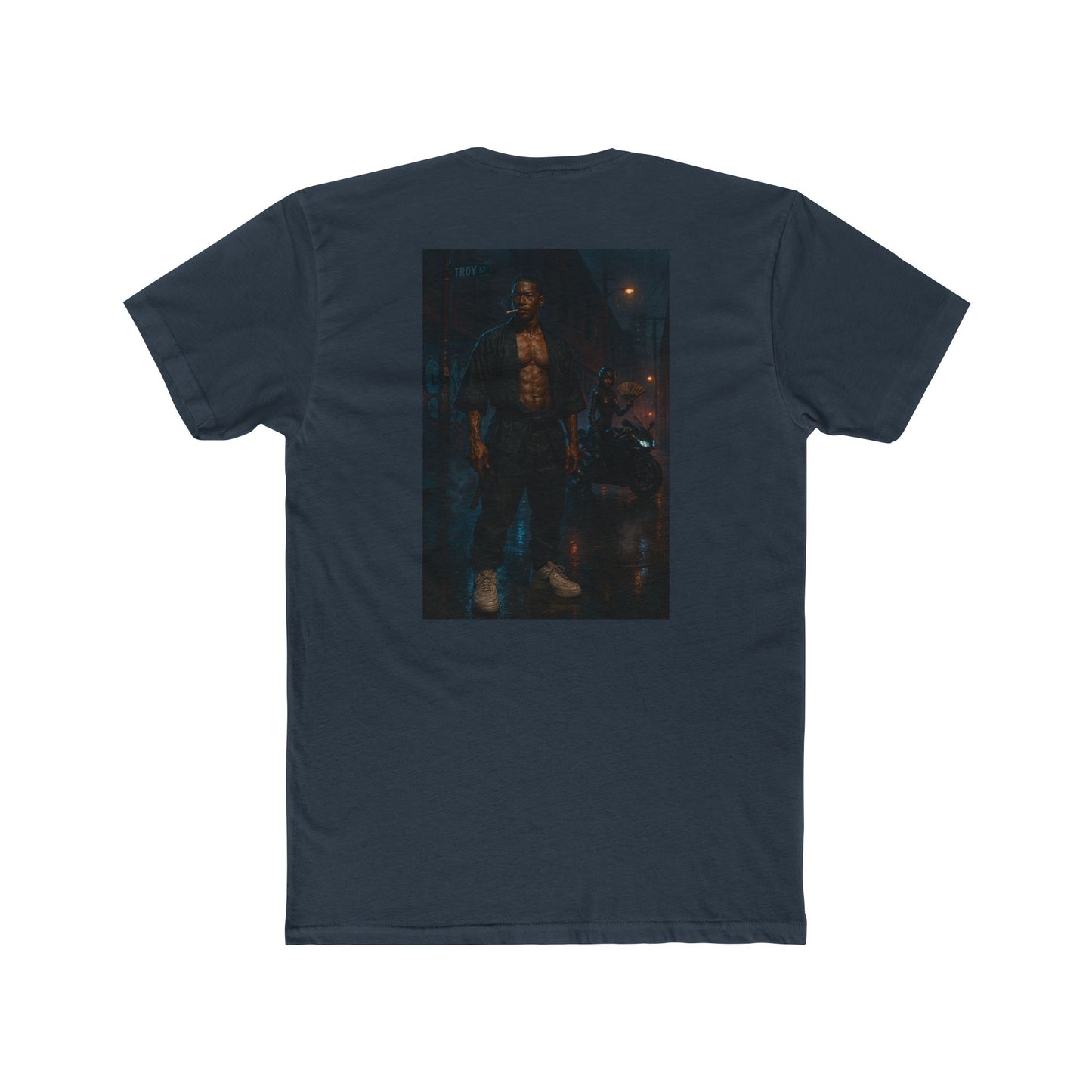 African Asian Unisex Cotton Crew Tee