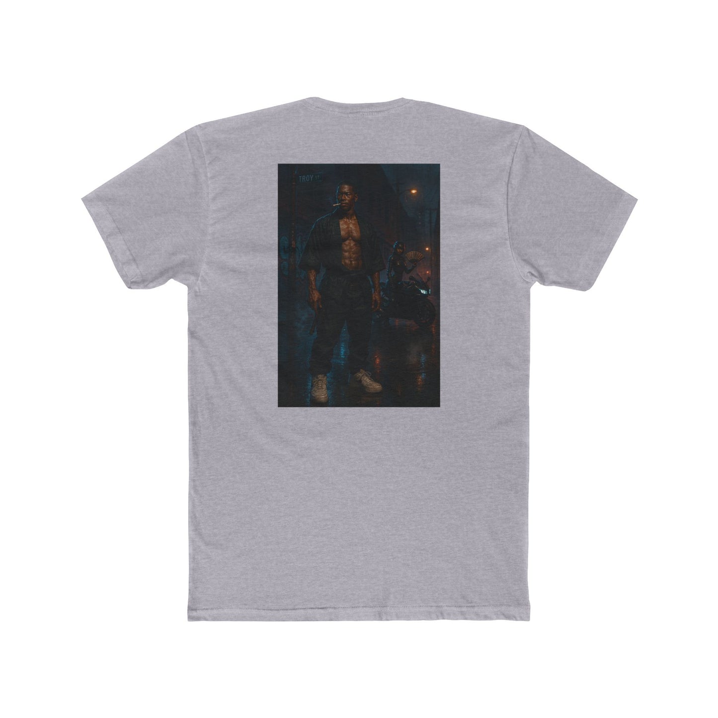 African Asian Unisex Cotton Crew Tee