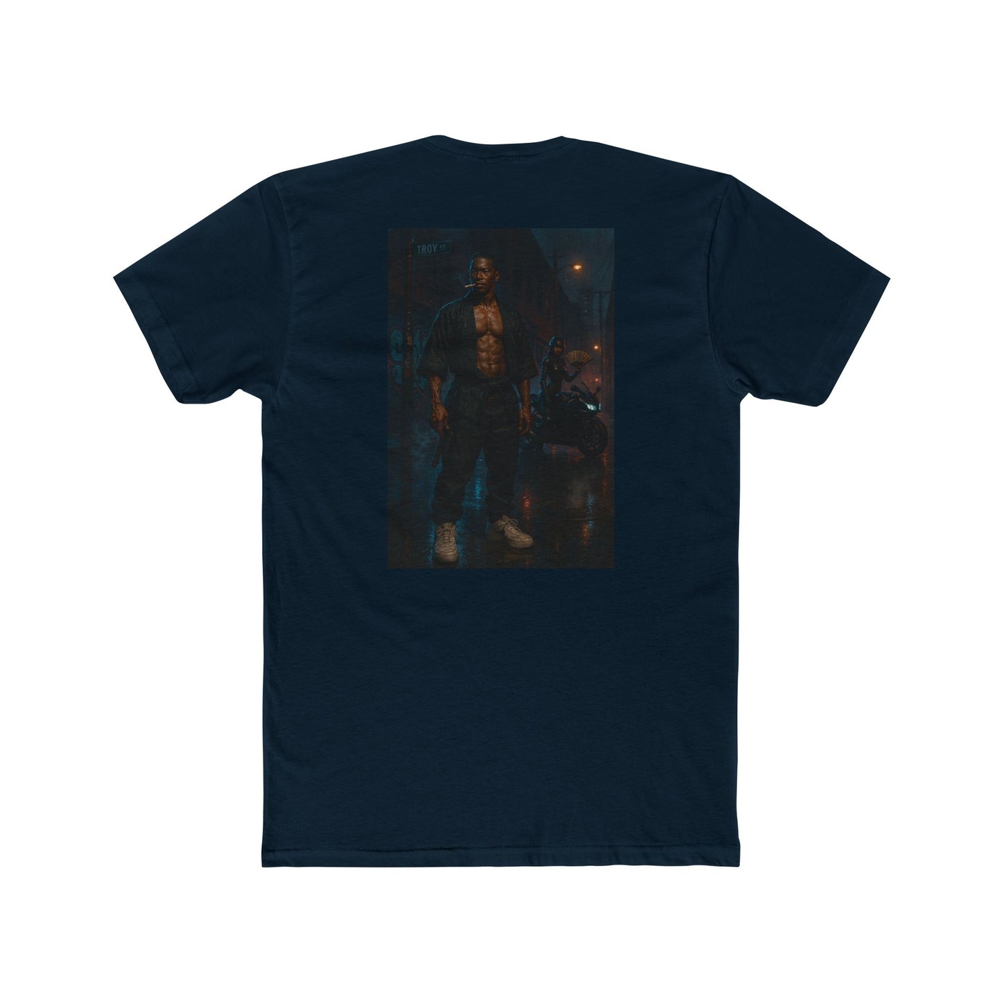 African Asian Unisex Cotton Crew Tee