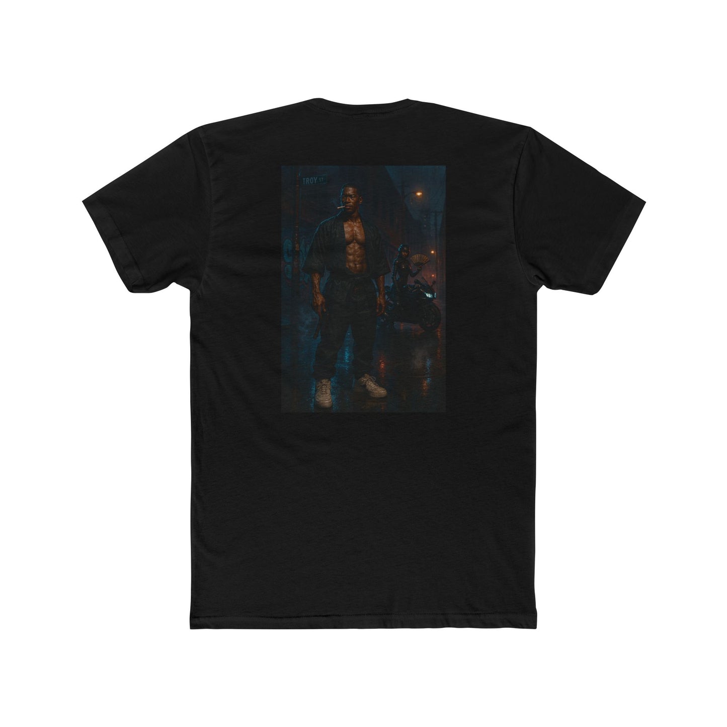 African Asian Unisex Cotton Crew Tee