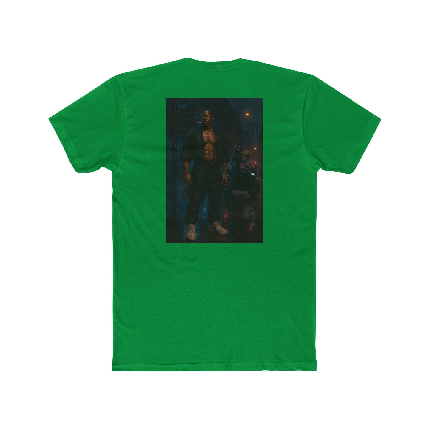 African Asian Unisex Cotton Crew Tee