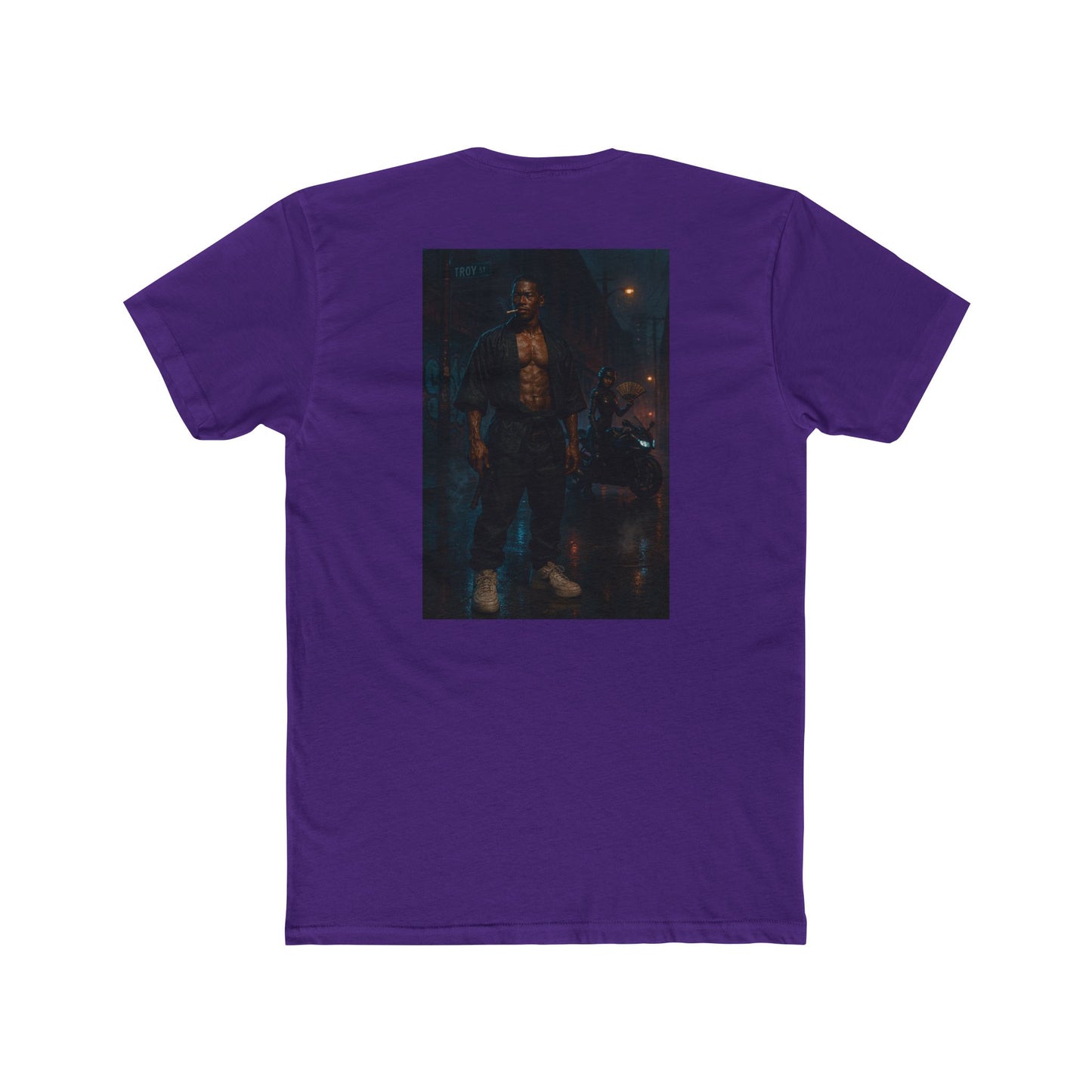 African Asian Unisex Cotton Crew Tee