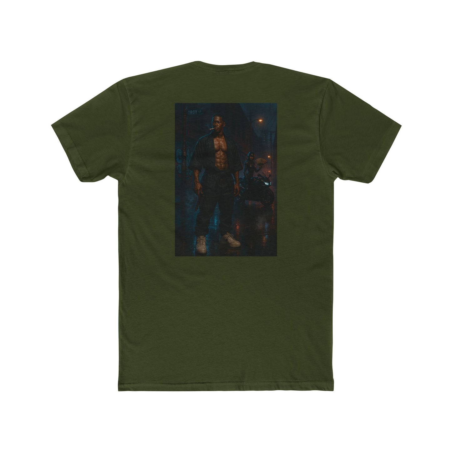 African Asian Unisex Cotton Crew Tee